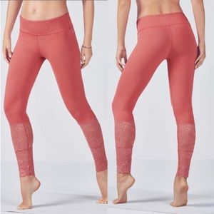 Fabletics Lace Ankle Leggings